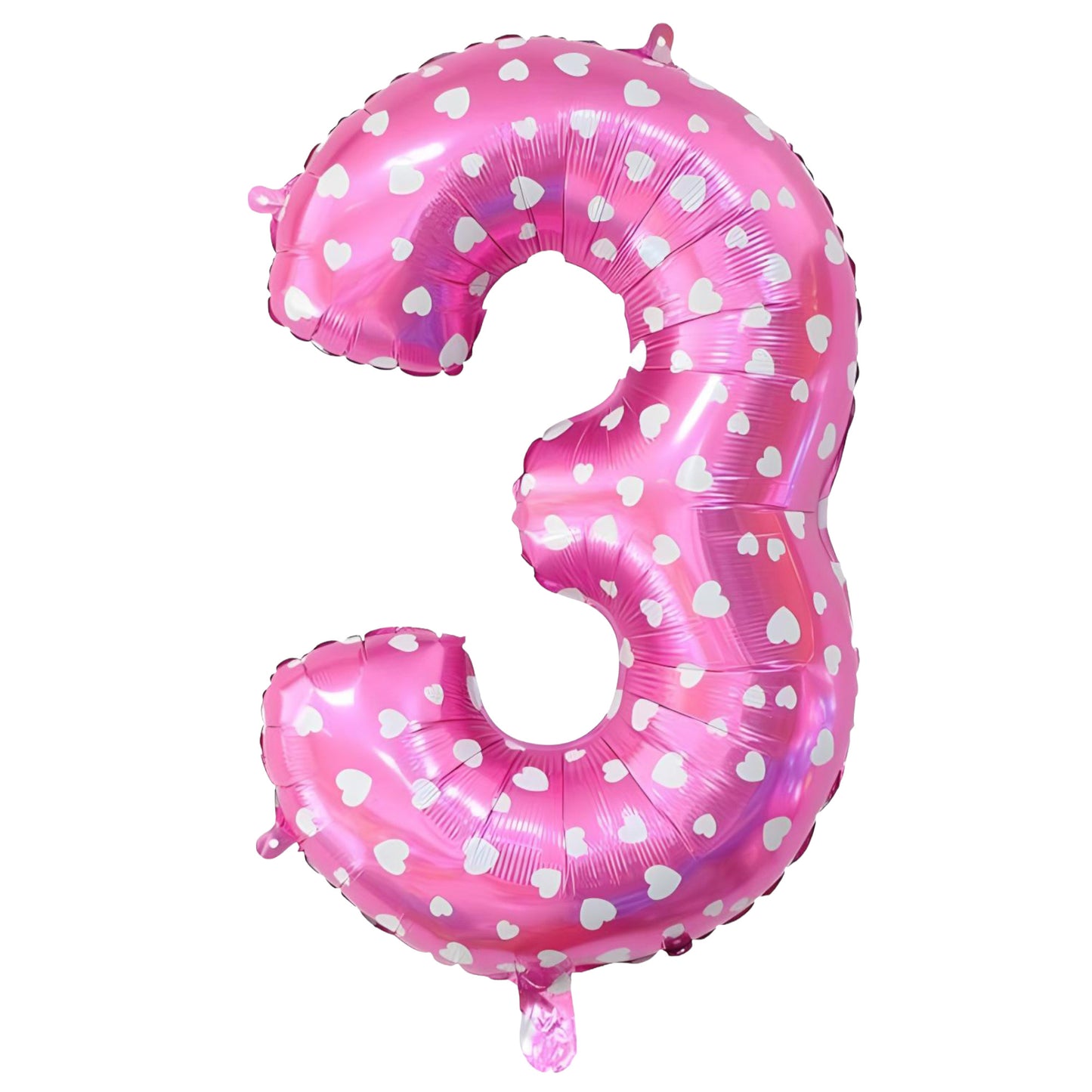 Globo Numero 3 Fucsia 53cm