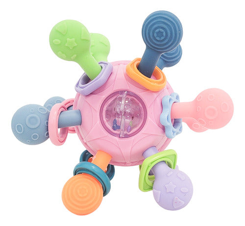 Juguete Sonajero Sensorial Para Guagua Bebe Montessori