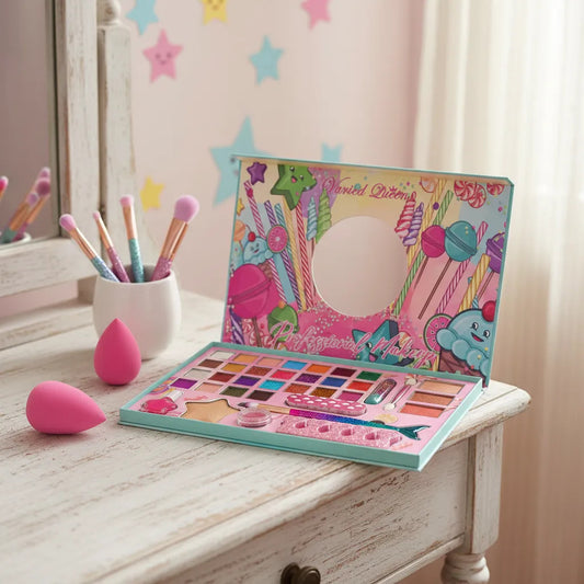 Juego De Juguetes De Maquillaje Cosmético Para Niños Set De