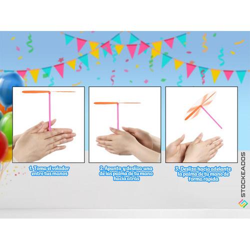 Pack 50 Hélices Voladoras Juguete Sorpresa Cumpleaños – Libélulas Voladoras