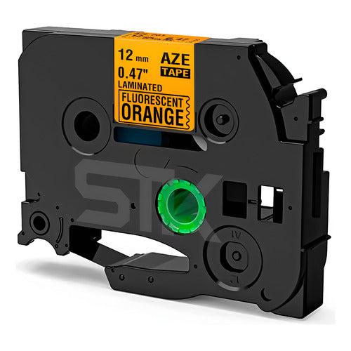 Cinta Tze Colores Fluorescentes Brother Alternativa 12mmx5m