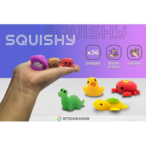 Pack 36 Unidades Squishys Antiestrés Juguete Cumpleaños