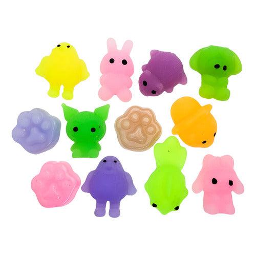 Pack 100 Mini Mochi Squishy Squishis Juguetes Niños
