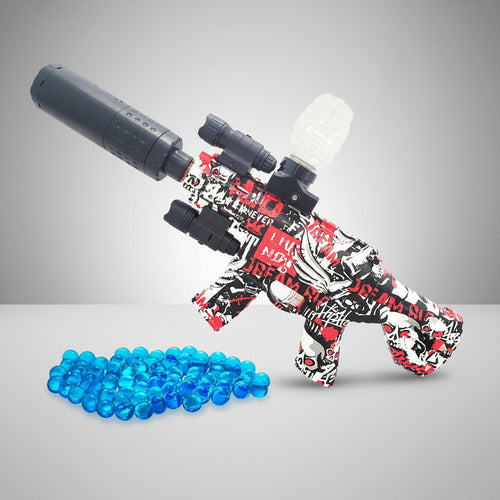 Pistola Automática de Hidrogel Recargable con Balas 7-8 mm – Juguete Outdoor