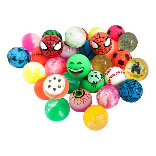 Pack 100 Pelotas Saltarinas 22mm Juguete Sorpresa Cumpleaños
