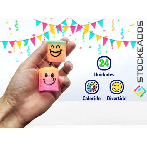 Pack 24 Resortes 3cm - Juguete Sorpresa Cumpleaños