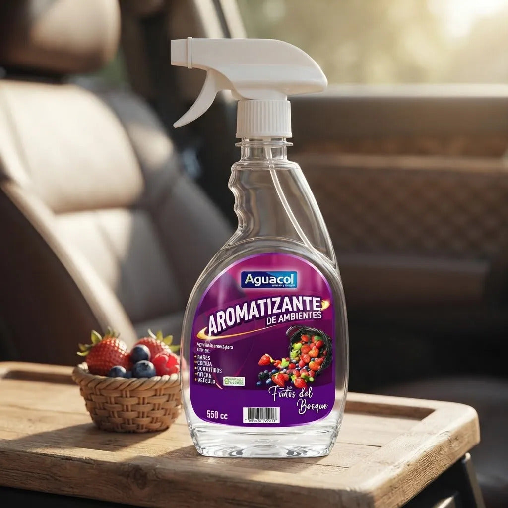 Aromatizante Aguacol Frutos del Bosque 550 cc Spray