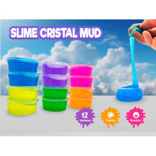 Pack 12 Slime Colores - Juguete Sorpresa Cumpleaños