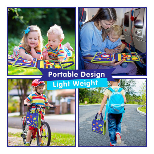 Libro Sensoriales Interactivo Montessori Juego Educativo