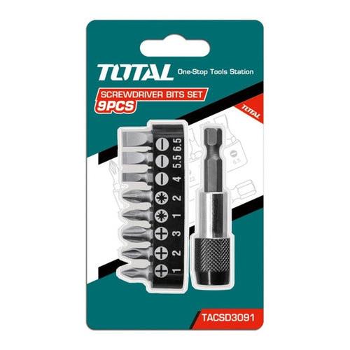 Set De Puntas Phillips 9pzas Total Tacsd3091