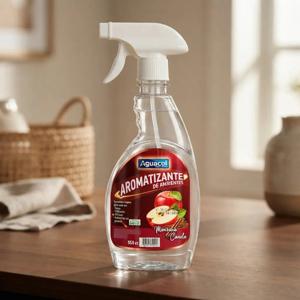 Aromatizante Aguacol Manzana Canela 550 cc para Auto y Hogar