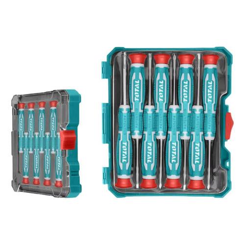 Set De 8 Destornilladores De Precisión Total Tht250826