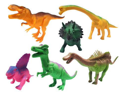 Set 6 Figuras De Dinosaurios