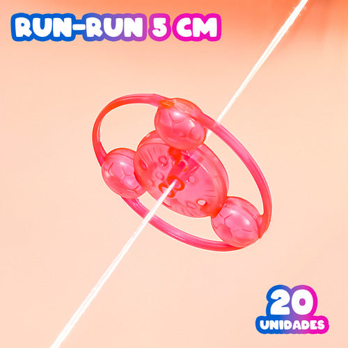 Pack 20 Run Run Juguete Sorpresa Cumpleaños