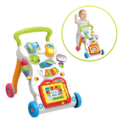 Andador Bebe Musical Caminador Corre Pasillos Interactivo