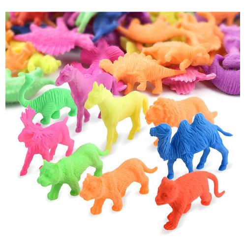 crecencios de animales que crecen en agua juguete sorpresa cumpleaños pinata pack 20