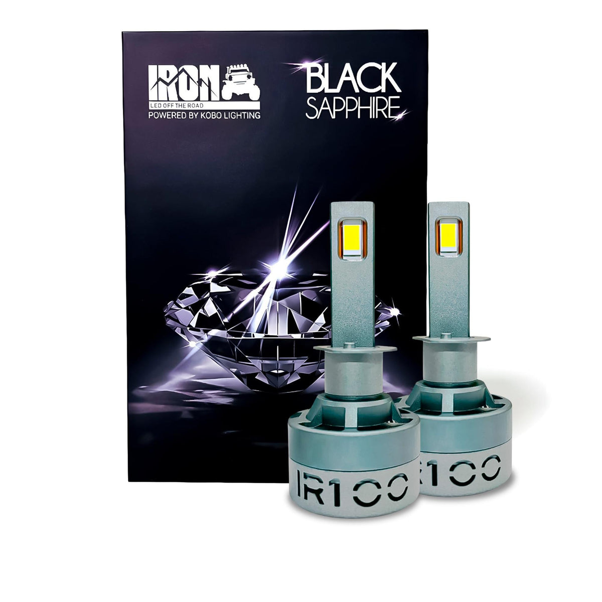 Kit Ampolletas LED IR100 Black Sapphire 60.000LM CANBUS