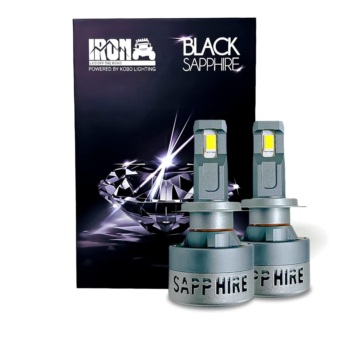Kit Ampolletas LED IR100 Black Sapphire 60.000LM CANBUS