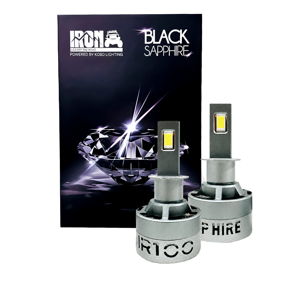 Kit Ampolletas LED IR100 Black Sapphire 60.000LM CANBUS