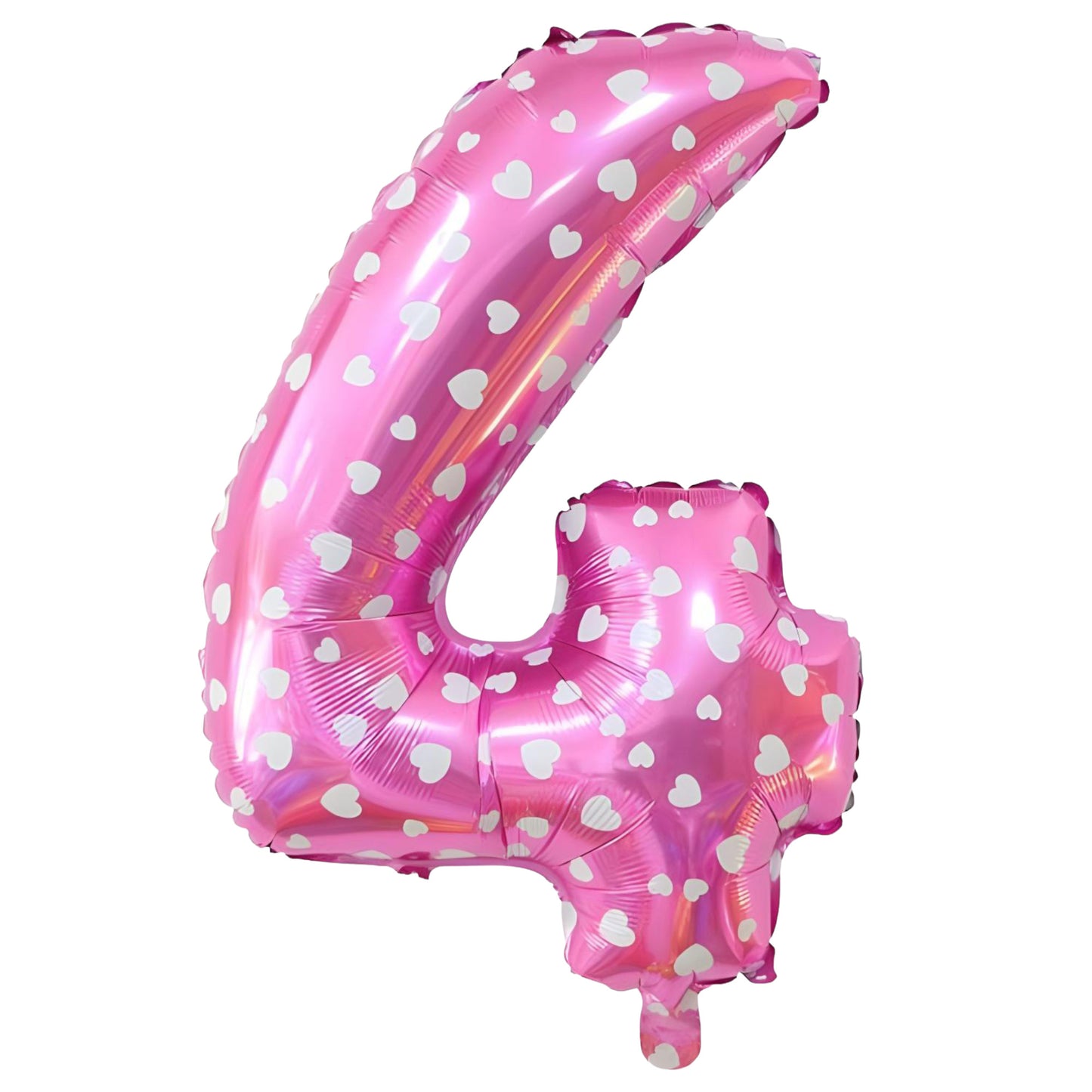 Globo Numero 4 Fucsia 53cm