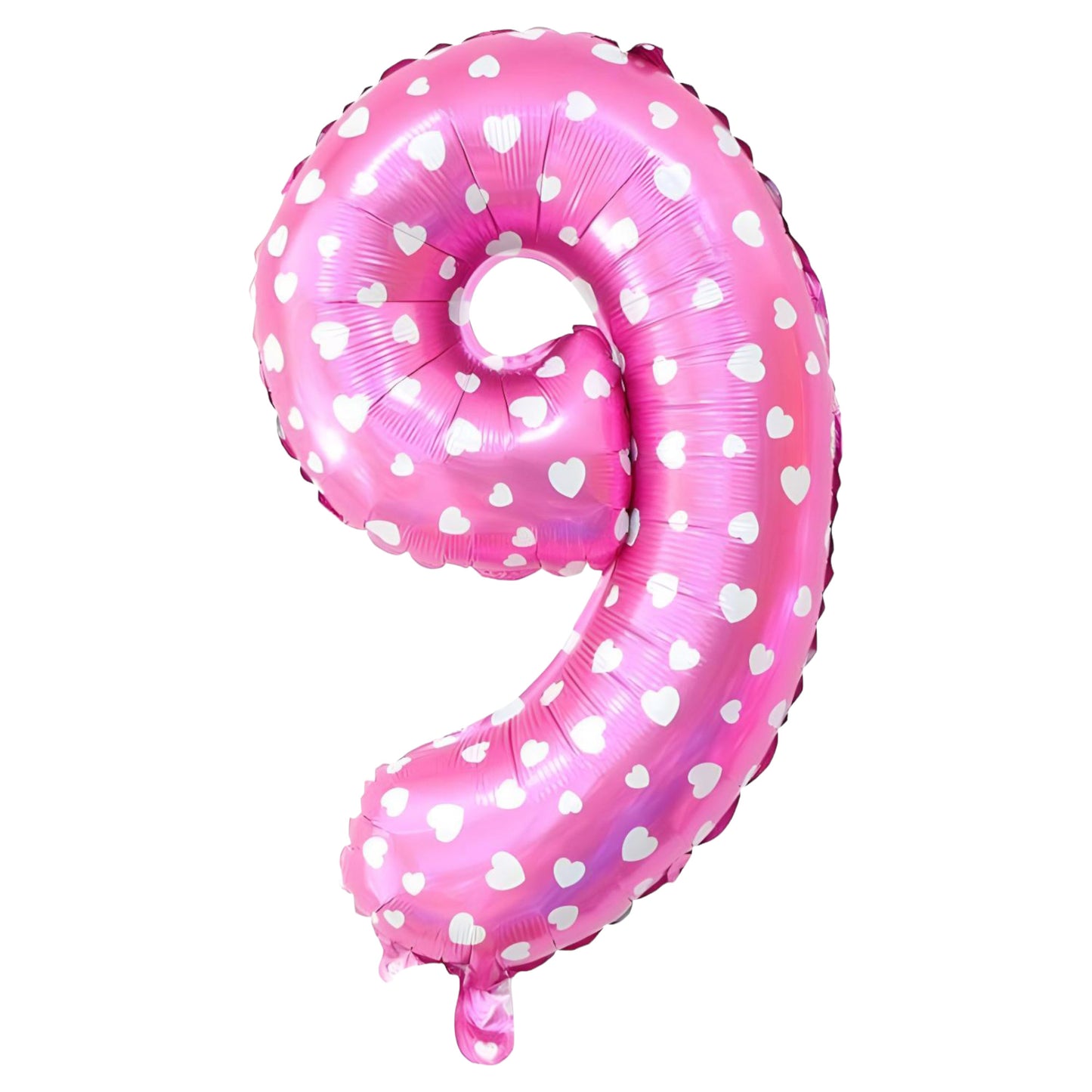 Globo Numero 9 Fucsia 53cm