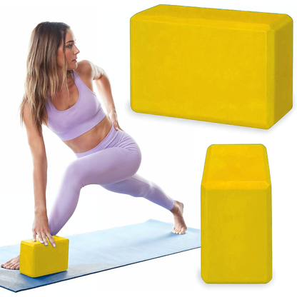 Ladrillo Bloque Yoga Goma Eva Pilates Fitness Colores