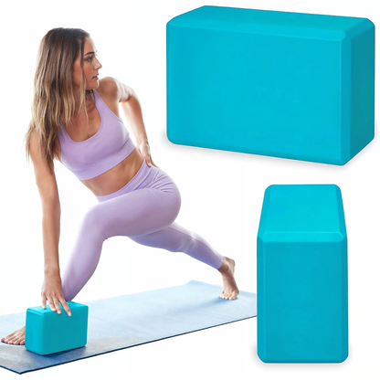 Ladrillo Bloque Yoga Goma Eva Pilates Fitness Colores