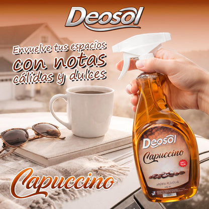 Aromatizante Ambiental Deosol Capuccino 500ml Aire Y Tela