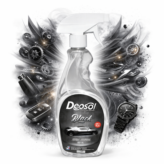 Aromatizante Ambiental Deosol Black 500ml Aire Y Tela