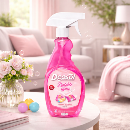 Aromatizante Ambiental Deosol Bubble Gum 500ml Aire Y Tela