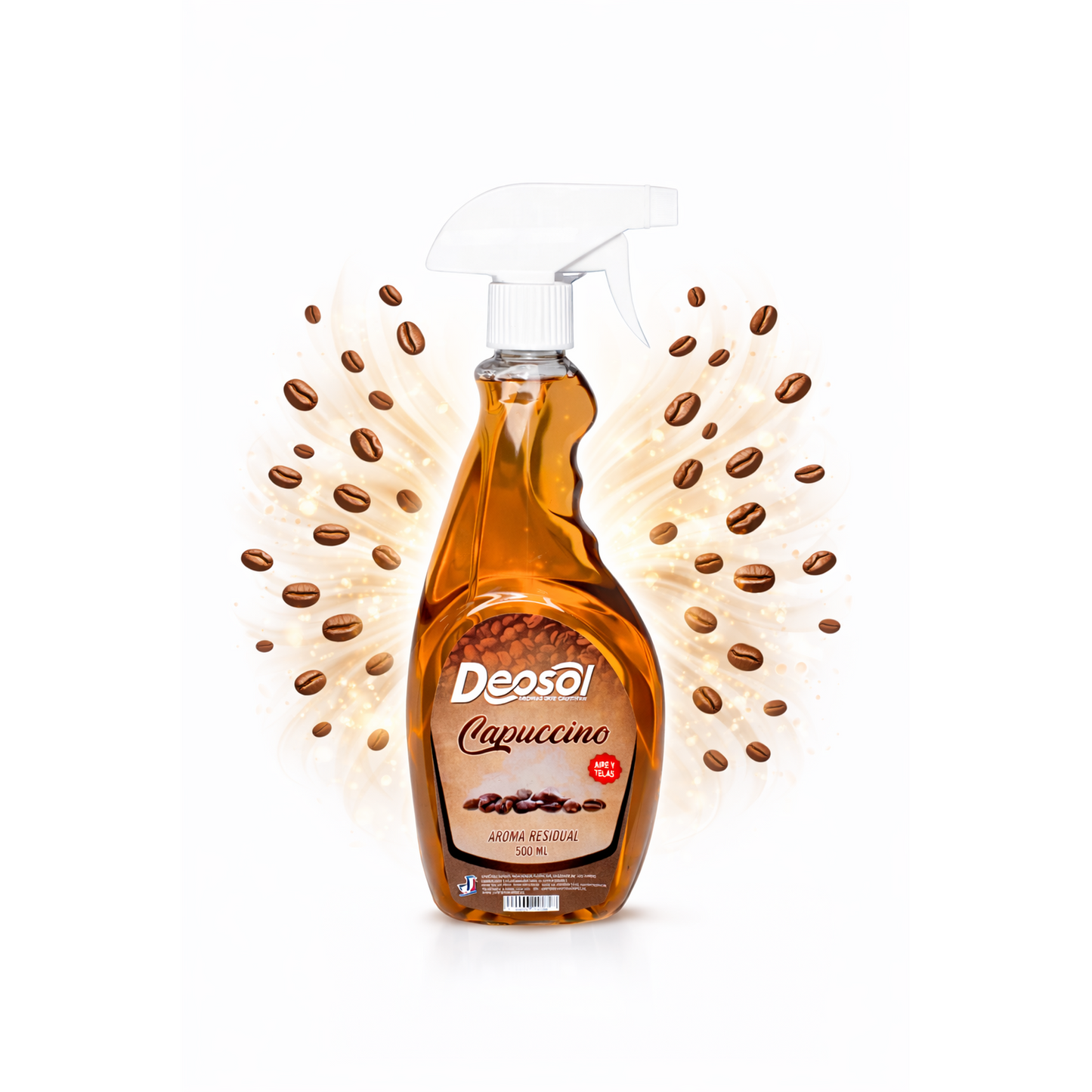 Aromatizante Ambiental Deosol Capuccino 500ml Aire Y Tela