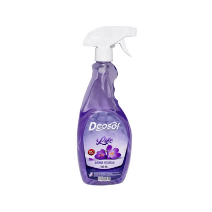 Aromatizante Ambiental Deosol Life 500ml Aire Y Tela