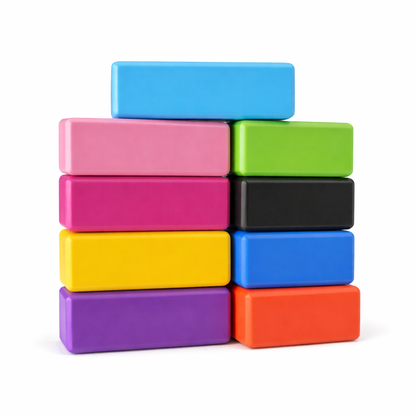 Ladrillo Bloque Yoga Goma Eva Pilates Fitness Colores