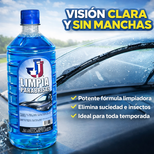 Líquido Limpia Parabrisas Jj - 1 Litro