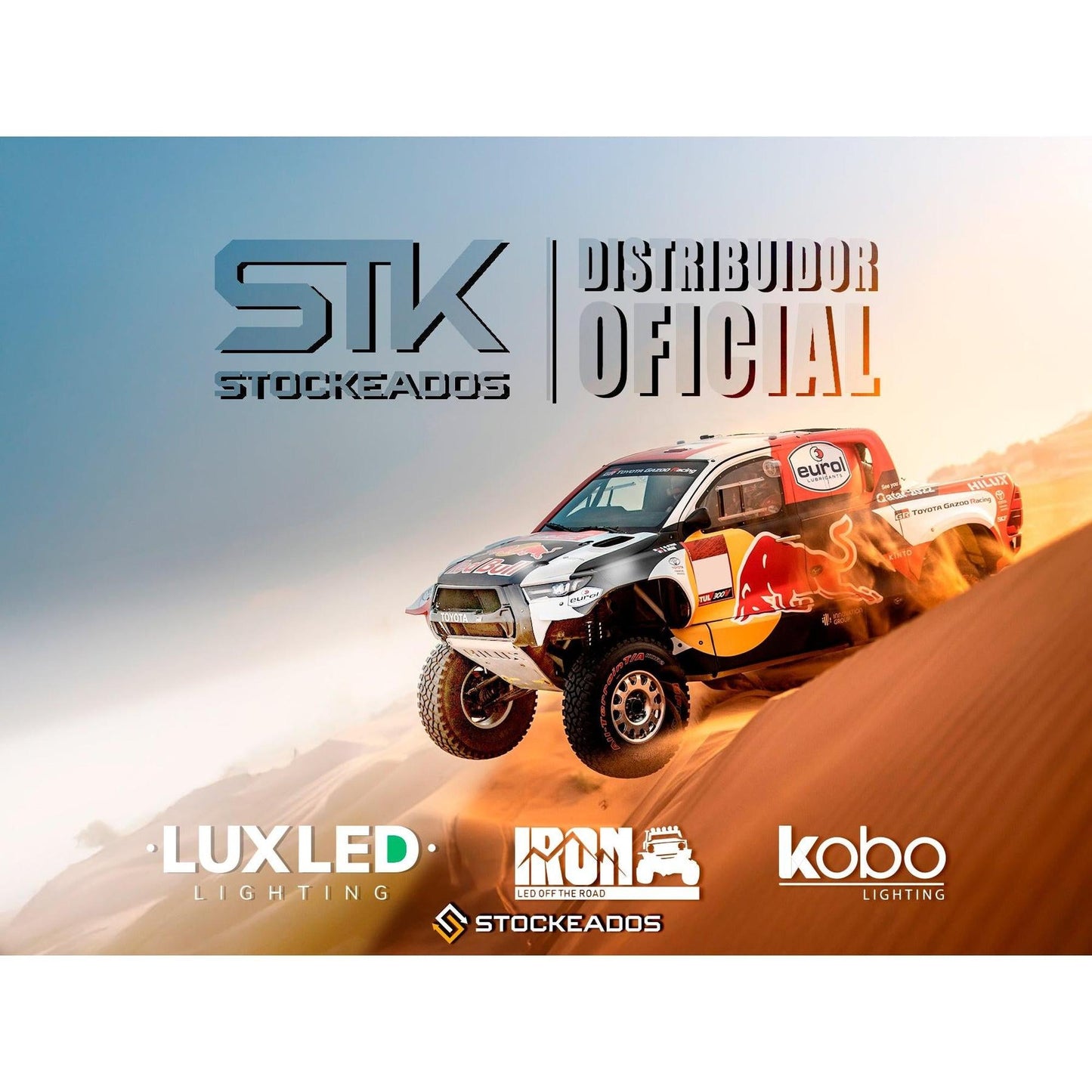Kit Luces Led Ir100 Dakar H1 H4 H7 H11 9005 9006 45000lm 55w