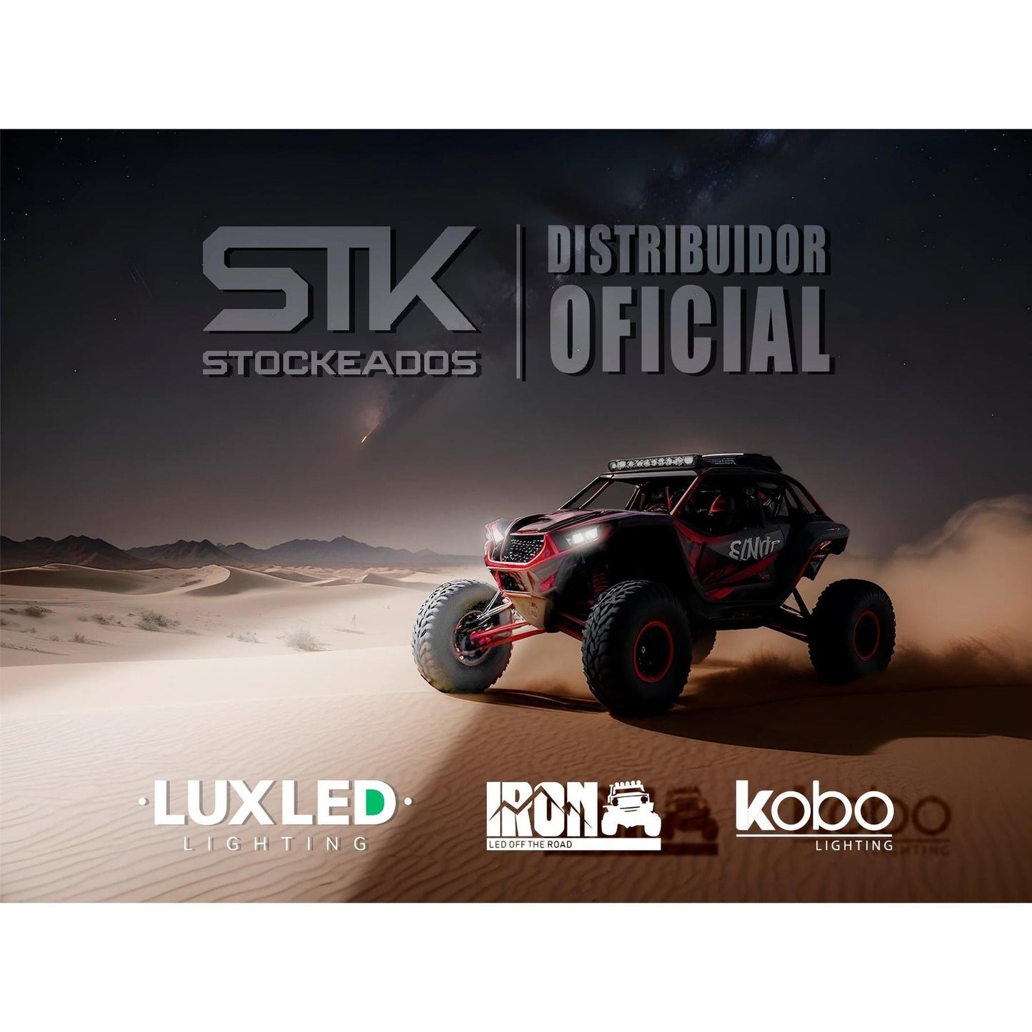 Kit Luces Led Ir100 Dakar H1 H4 H7 H11 9005 9006 30000lm 36w