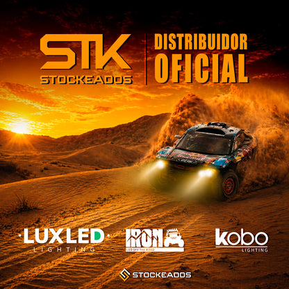Kit Turbo Led Ir100 Dual Color Dakar H4 H7 H11 9005 9006 45.000lm