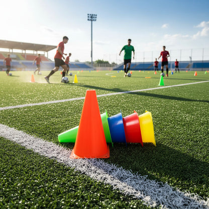 10 Conos De Entrenamiento 23cm Crossfit Deporte/tráfico