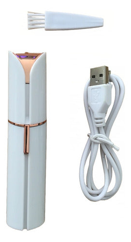 Depiladora De Vello Facial Para Mujer Recargable Usb Color B