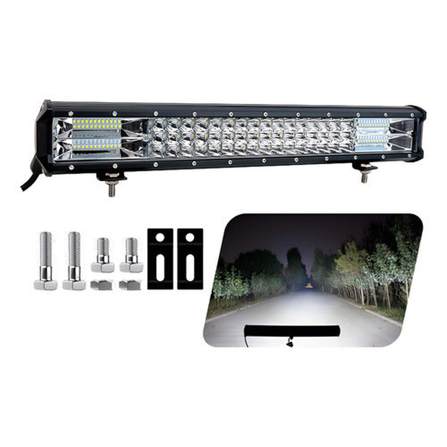 Barra Foco Neblinero Antiniebla 96 Led 52cm 288w 12/24v