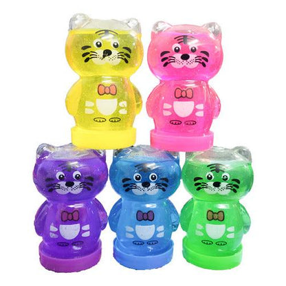 Pack 12 Slime Diseño Tigre Colores Surtidos Juguete Niños