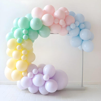 Pack 50 Globos Látex Colores Pastel 25 cm – Decoración para Cumpleaños y Baby Shower