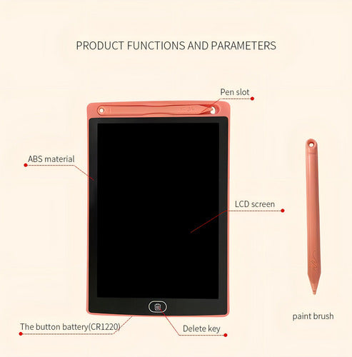 Pizarra Infantil Pizarras Niño Magica Tablet Lcd 8,5 Pulgada