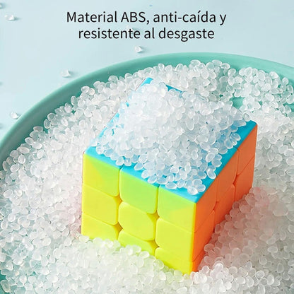 Cubo Rubik 3x3 Profesional Mágico Competencia, Suave Rápido