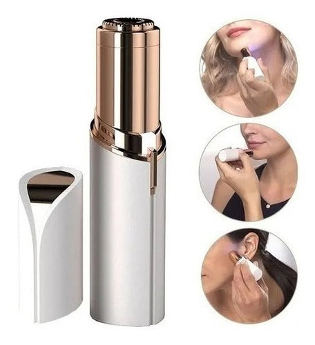 Depiladora De Vello Facial Para Mujer Recargable Usb Color B