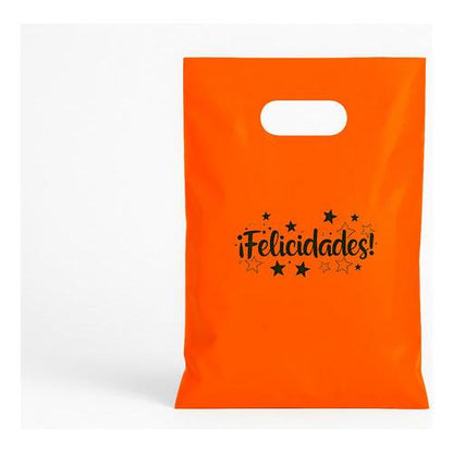 Pack 50 Bolsas De Cumpleaños Felicidades 20x30 Cm