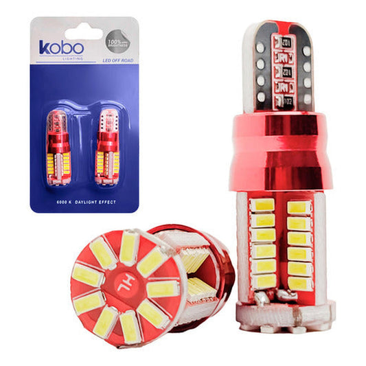 Pack 2 Ampolletas Luces Led T10 - W5w Cola De Pescado