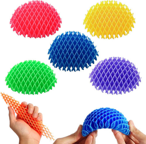 Pack 6 Gusanos Juguete Sensorial Antiestres Tdah