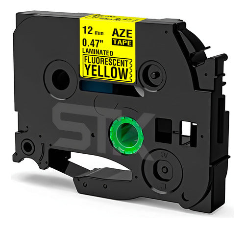 Cinta Tze Colores Fluorescentes Brother Alternativa 12mmx5m