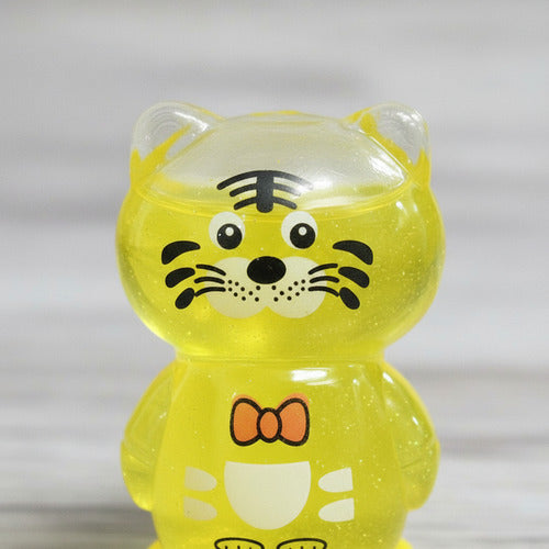 Pack 12 Slime Diseño Tigre Colores Surtidos Juguete Niños